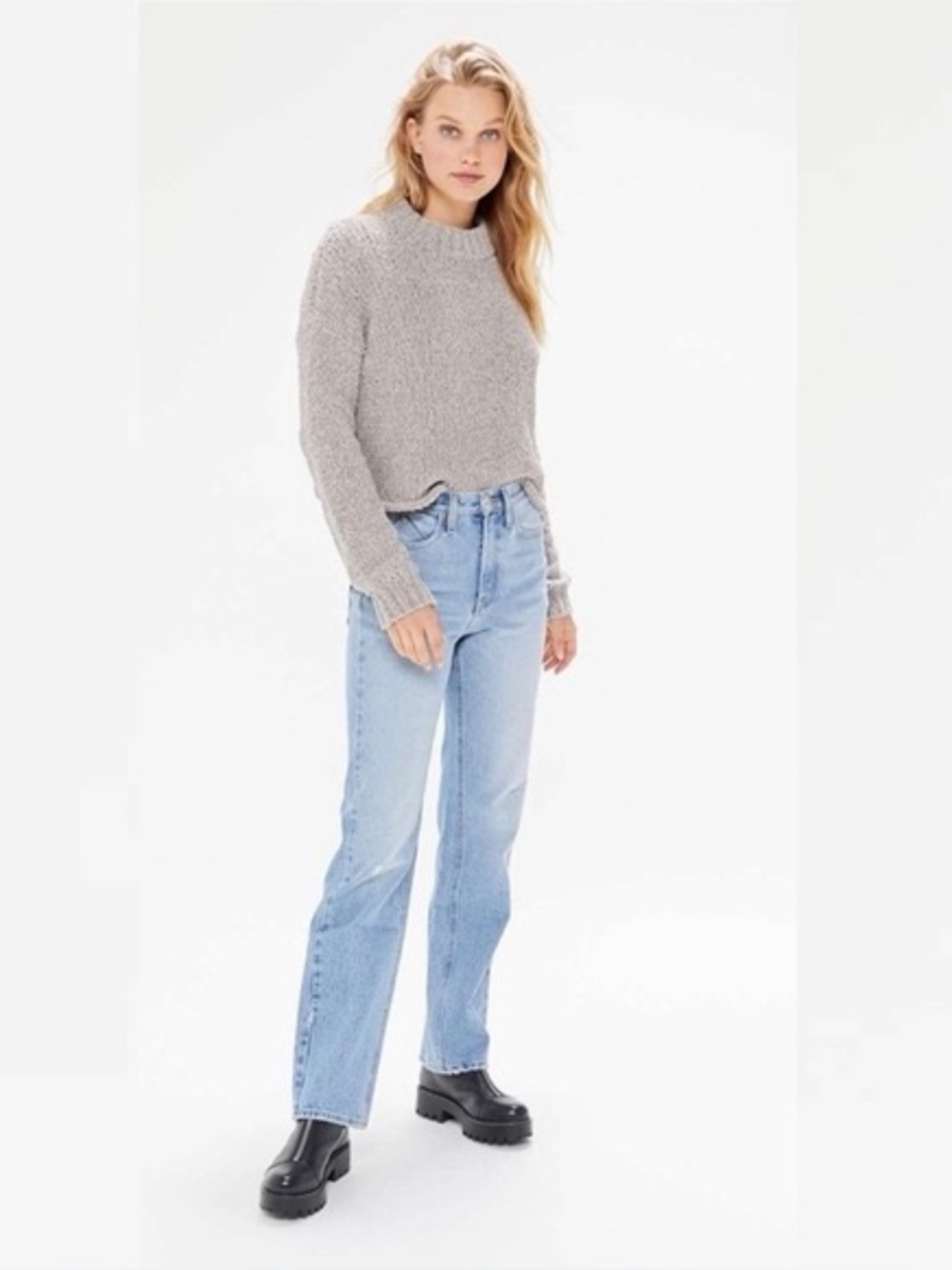 BDG Slim Stacked Jeans